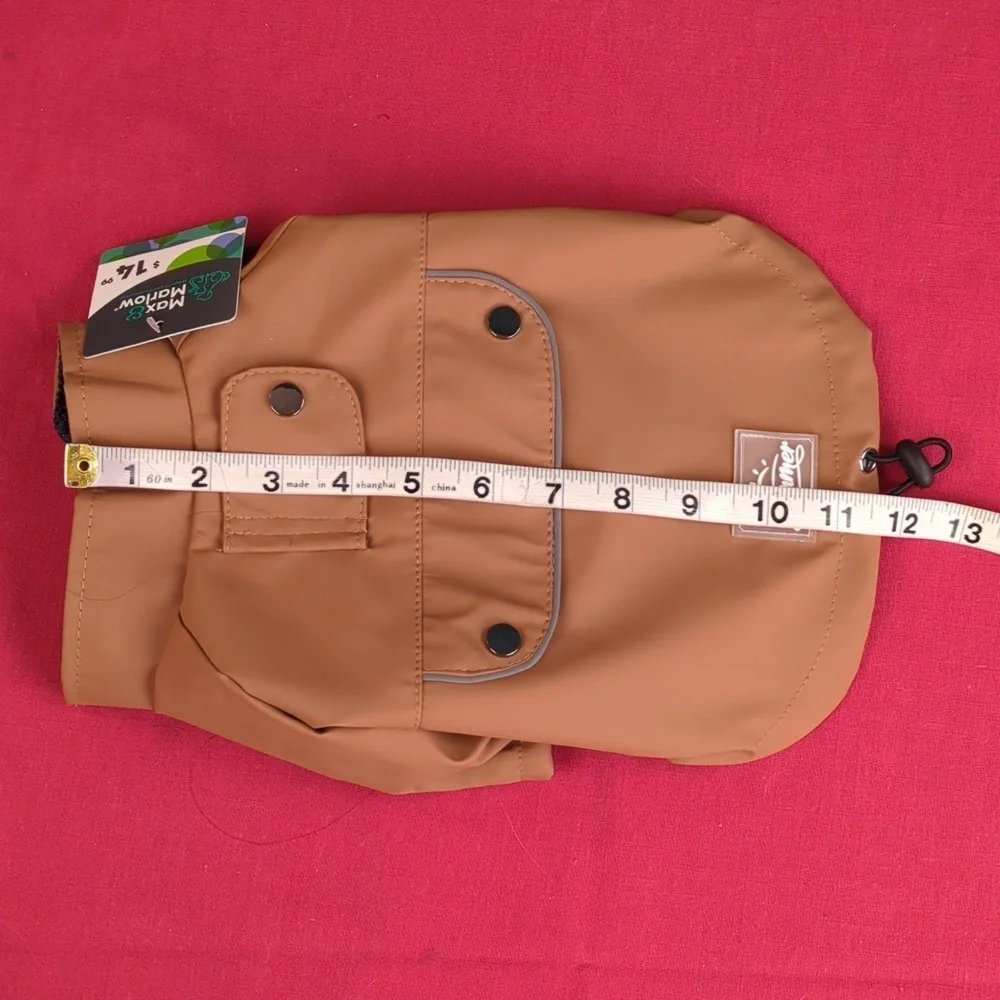 Doggie Raincoat! Max & Marlow Size M